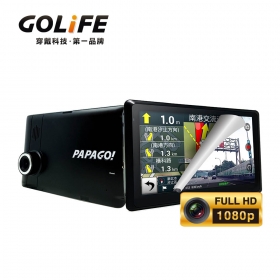 【PAPAGO!】GOLiFE GoPad DVR7 多功能Wi-Fi行車紀錄聲控導航平板