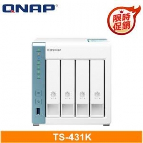 QNAP TS-431K網路儲存伺服器