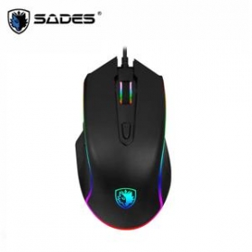  賽德斯 SADES SCYTHE 幻影狼鐮 RGB 電競滑鼠