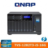 QNAP TVS-1282T3-i5-16G 網路儲存伺服器