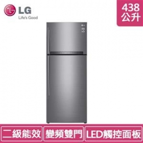 LG GI-HL450SV 438公升 (冷藏 321L:冷凍 117L) 直驅變頻冰箱 