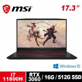 微星 MSI Katana GF76 11UE-226TW-BB71180H16GXXDX10MA 17.3吋筆電