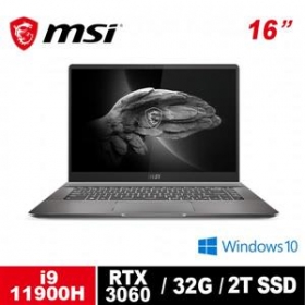 微星 MSI Creator Z16 A11UET-265TW-LG91190H32GXXDX10PH 16吋筆電