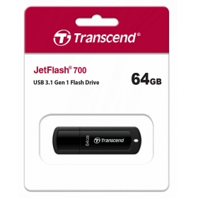 TRANSCEND TS64GJF700 隨身碟(黑)