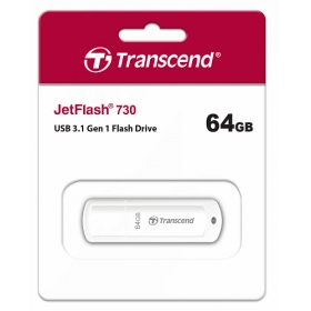 TRANSCEND TS64GJF730 隨身碟(白)