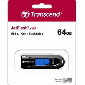 TRANSCEND TS64GJF790K  隨身碟(黑)