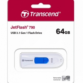 TRANSCEND TS64GJF790W 隨身碟(白)