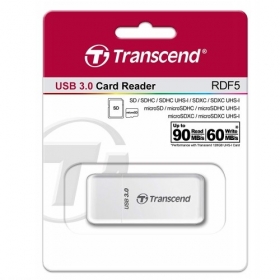 TRANSCEND TS-RDF5W 讀卡機(白)