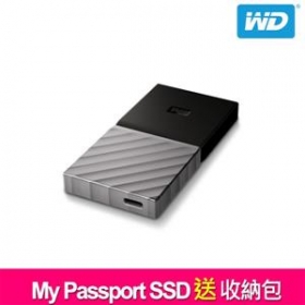 【買就送】WD My Passport SSD 外接式固態硬碟(可替換)送收納包