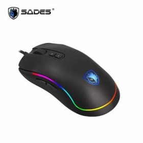 賽德斯SADES Revolver 左輪 RGB電競滑鼠