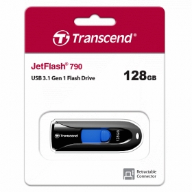 TRANSCEND TS128GJF790K 隨身碟(黑)
