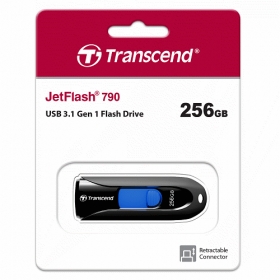 TRANSCEND TS256GJF790K 隨身碟(黑)