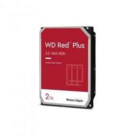 HDD WD 【紅標Plus】2TB 3.5吋 NAS硬碟 硬碟機(Desktop)