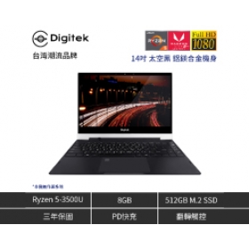 Digitek EN521003/Digitek/Mercury 360筆記型電腦(黑色) YS14AP-618-PRO-Y