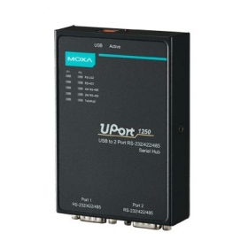 MOXA 2 Port USB-to-Serial Hub , RS-232/422/485 轉換器