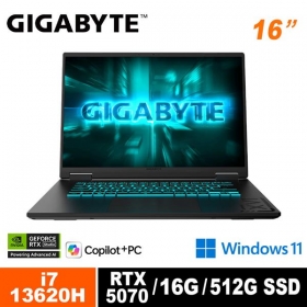 技嘉 GIGABYTE GAMING A16 CWHI3TW893SH 16吋筆電