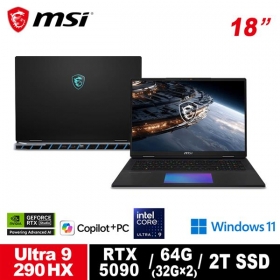 微星 MSI Titan 18 HX A2WJ-1041TW 18吋筆電