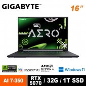 技嘉 GIGABYTE AERO X16 1WH93TWC6...